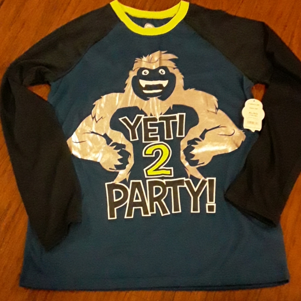 Pajama long sleeve shirt